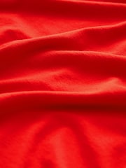 Red Sleeveless High Neck Top - Image 6 of 6