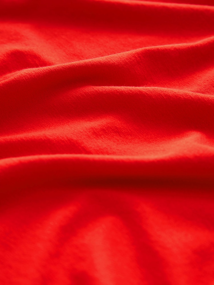 Red Sleeveless High Neck Top - Image 6 of 6