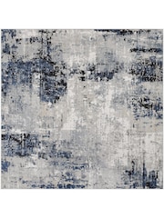 LIVABLISS Blue Jolie Abstract Moderne Marble Runner - Image 5 of 7