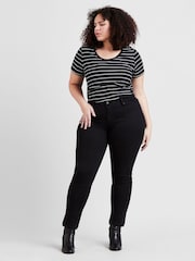 Levi's® Black 314™ Curve Shaping Straight Jeans - Image 1 of 3