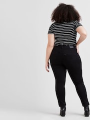 Levi's® Black 314™ Curve Shaping Straight Jeans - Image 2 of 3
