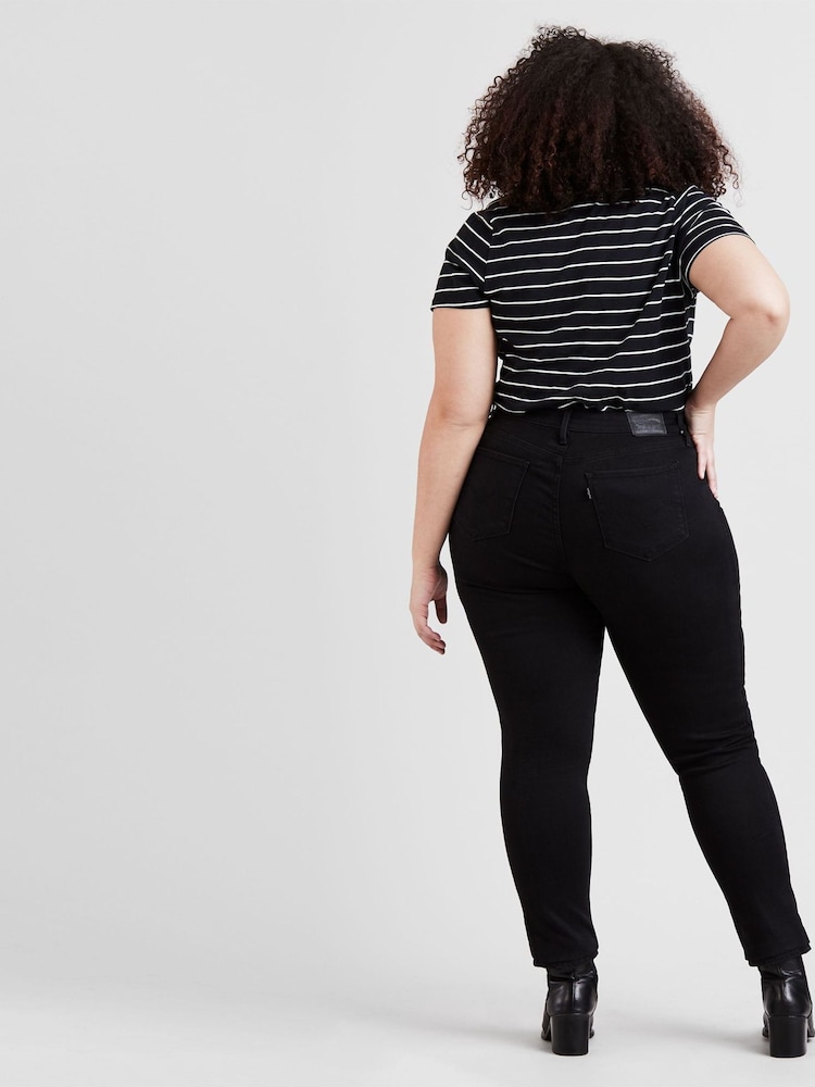Levi's® Black 314™ Curve Shaping Straight Jeans - Image 2 of 3