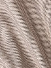 Neutral Brown Regular Fit Single Cuff Signature Textured Trimmed Formal Shirt - Image 8 of 8