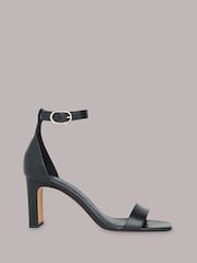 Whistles Lena Black Heeled Sandals - Image 3 of 4