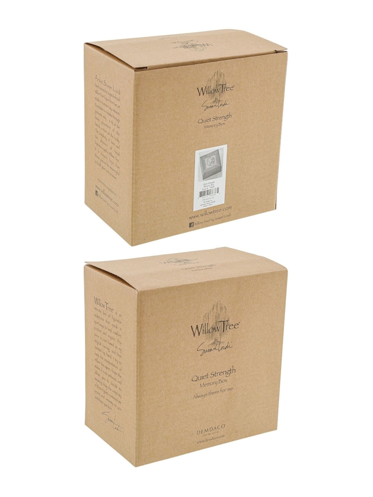 Willow Tree Cream Quiet Strength Memory Box - Image 4 of 4