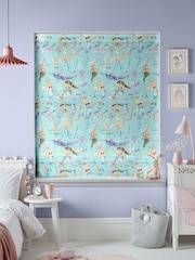 Voyage Aqua Blue Kids Mermaids Party Made To Measure Roman Blind - Image 5 of 6