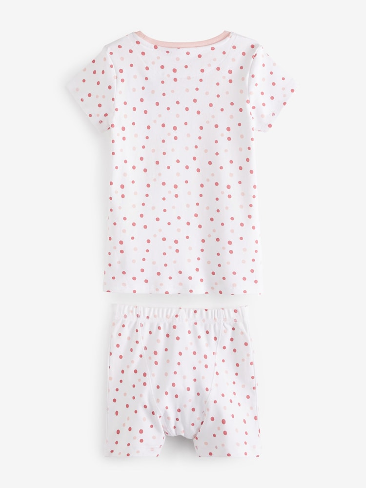 Pink Star Short Pyjamas 3 Pack (9mths-16yrs) - Image 3 of 3