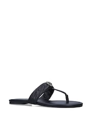 Kurt Geiger London Kensington T-Bar Sandals - Image 3 of 5