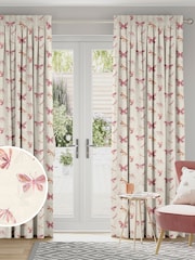 Autumn Orange Olli Made To Measure 100% Cotton Curtains - Image 1 of 9