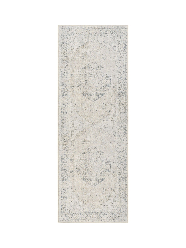LIVABLISS Neutral Lillian Washable Traditional Boho Runner - Image 5 of 5