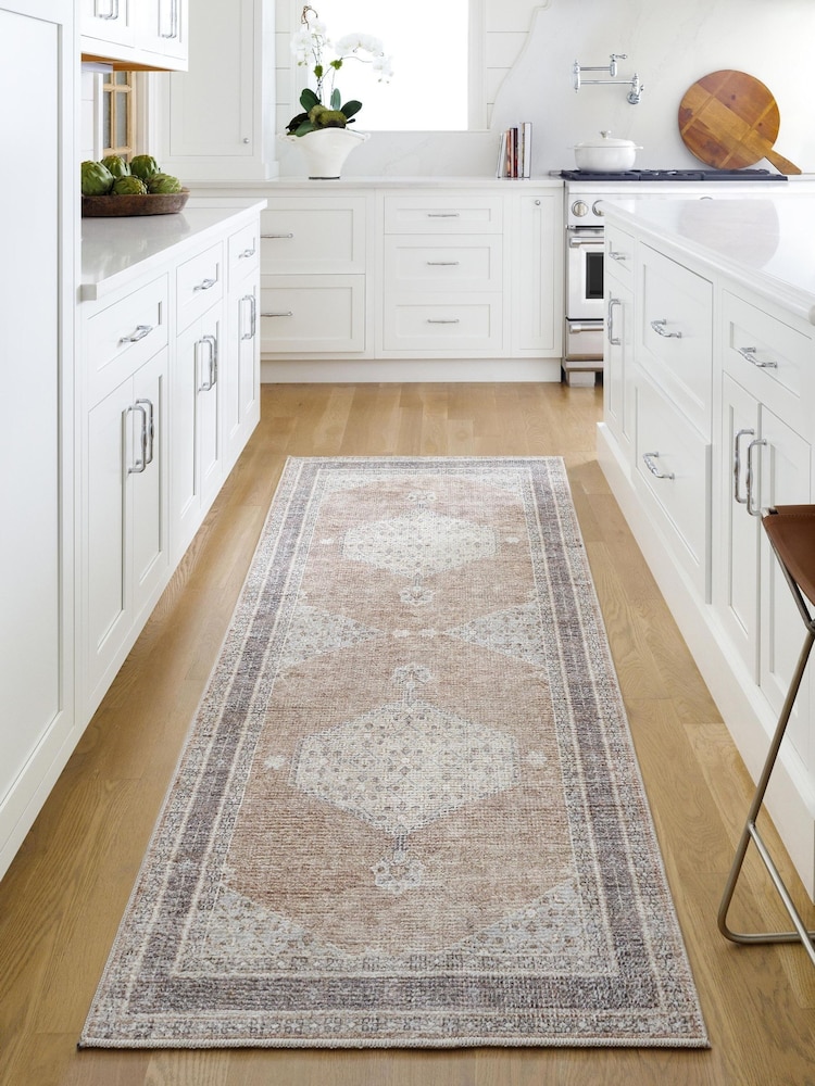 LIVABLISS Brown Lila Becki Owens Vintage Traditional Boho Runner - Image 1 of 6 LIVABLISS Brown Lila Becki Owens Vintage Traditional Boho Runner - Image 1 of 6