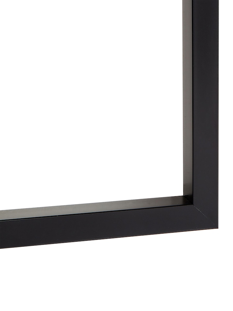 Brookpace Lascelles Black 'Geometry 2' Abstract Picture in Satin Frame - Image 3 of 3 Brookpace Lascelles Black 'Geometry 2' Abstract Picture in Satin Frame - Image 3 of 3