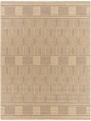 LIVABLISS Brown Indoor / Outdoor Mirage Cottage Fringe Jute Look Runner - Image 2 of 6
