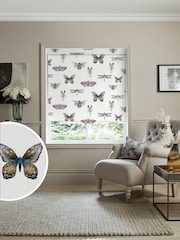Voyage Natural Linen Fray Made to Measure Roller Blind - Image 1 of 6