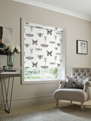 Voyage Natural Linen Fray Made to Measure Roller Blind - Image 2 of 6