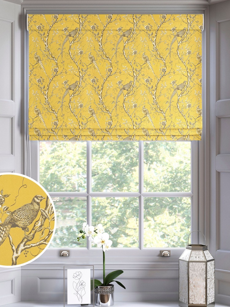 Yellow Carren Made To Measure Roman Blind - Image 1 of 6