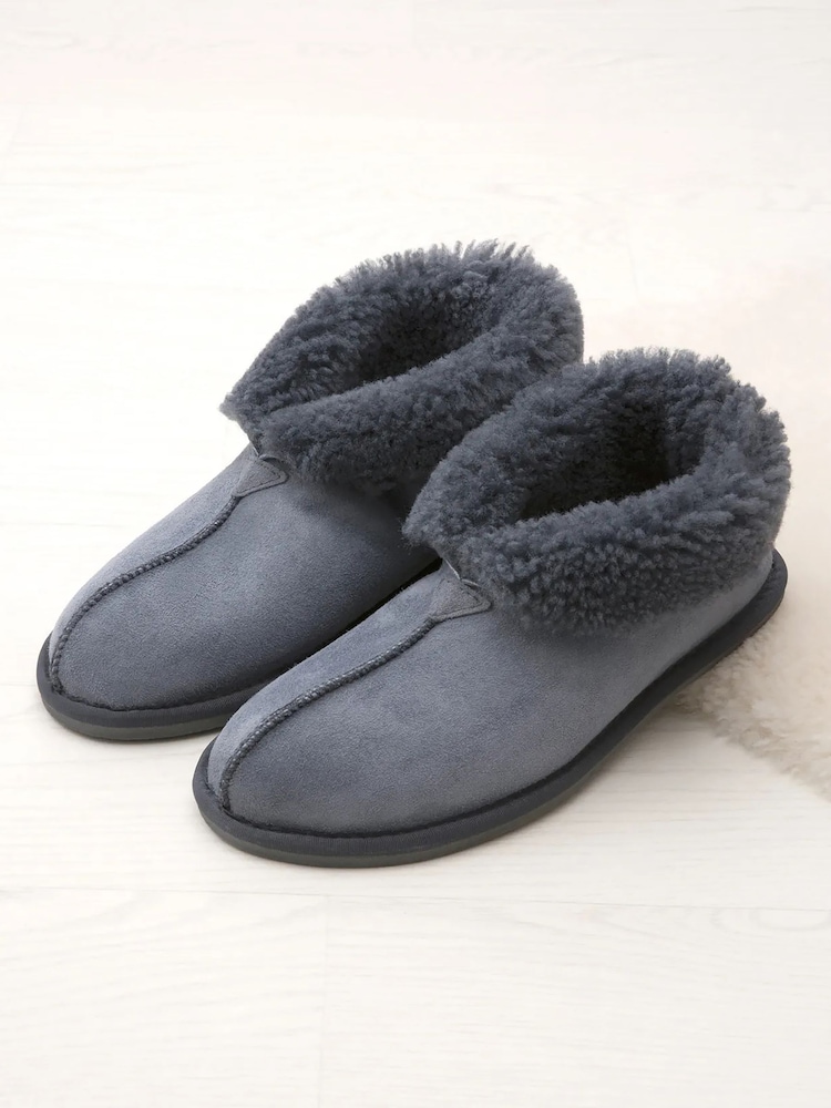 siva - Moški copati v booteju iz ovčje kože Celtic &Co. - Slika 6 iz 6 siva - Moški copati v booteju iz ovčje kože Celtic &Co. - Slika 6 iz 6