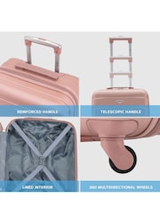 Flight Knight Ryanair Priority 4 Wheel ABS Hard Case Cabin Carry On Suitcase 55x40x20cm  Set Of 2 - Image 3 of 7