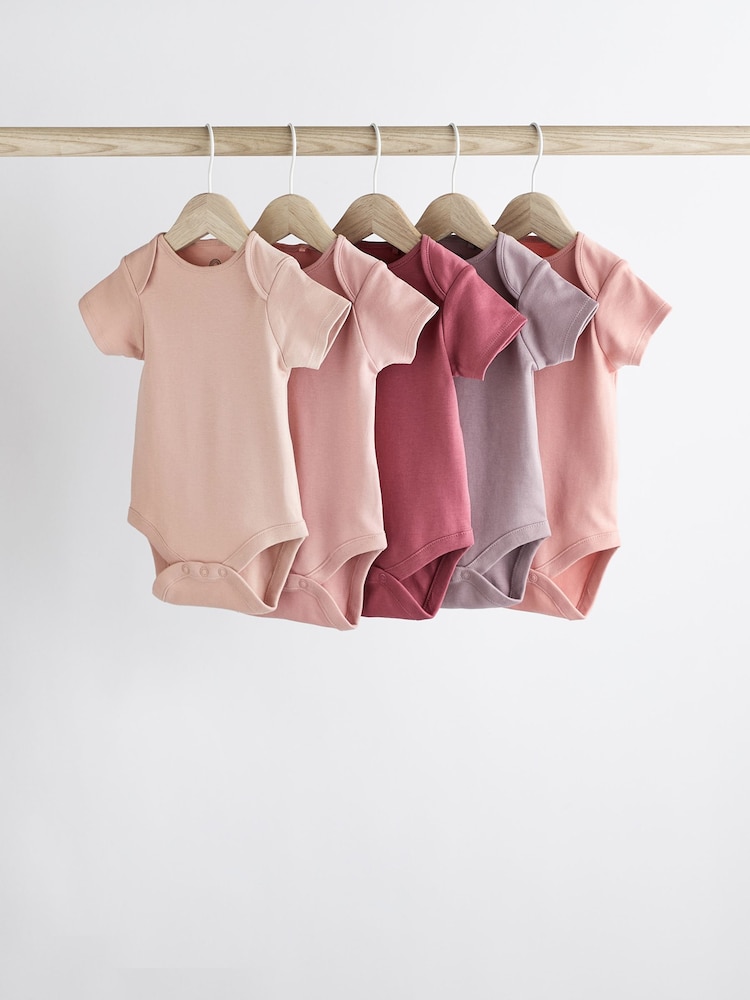 rožnata - kratek rokav; s kratkimi rokavi Baby Bodysuits - Slika 1 iz 11 rožnata - kratek rokav; s kratkimi rokavi Baby Bodysuits - Slika 1 iz 11