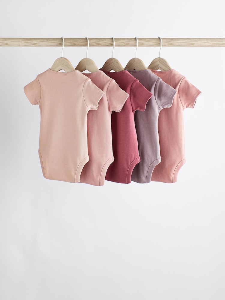rožnata - kratek rokav; s kratkimi rokavi Baby Bodysuits - Slika 2 iz 11 rožnata - kratek rokav; s kratkimi rokavi Baby Bodysuits - Slika 2 iz 11