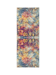 LIVABLISS Yellow Floransa Abstract Modern Marble Runner - Image 6 of 6