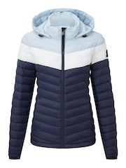 Tog 24 Navy Blue Garriston Padded Jacket - Image 7 of 7