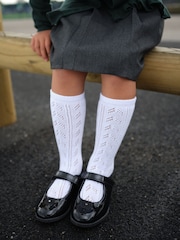 Clarks Black Multi Fit Patent Magic Step Bar Shoes - Image 7 of 7