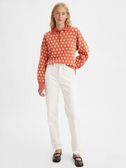 Levi's® White 80s Mom Jeans - Image 1 of 5