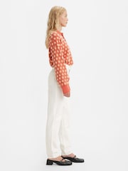 Levi's® White 80s Mom Jeans - Image 4 of 5