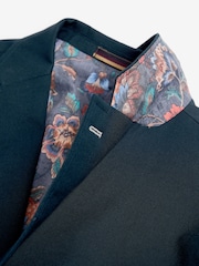 Marineblau/blau - Regulär - Stretch-Blazer aus Baumwolle - Bild 10 von 12