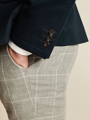 Marineblau/blau - Regulär - Stretch-Blazer aus Baumwolle - Bild 7 von 12