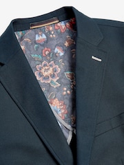 Marineblau/blau - Regulär - Stretch-Blazer aus Baumwolle - Bild 9 von 12
