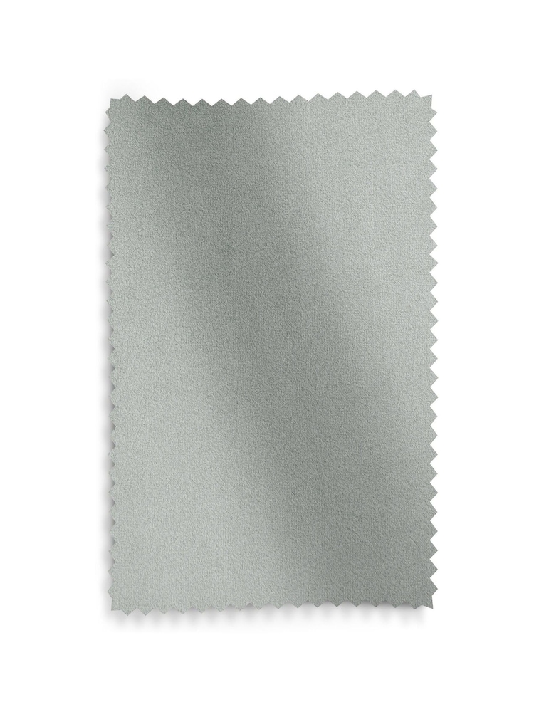 Set of 2 Soft Velvet Mid Grey Piano Arm Dining Chairs - Image 8 of 8