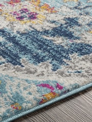 LIVABLISS Blue Floransa Vintage Traditional Boho Runner - Image 4 of 6