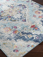 LIVABLISS Blue Floransa Vintage Traditional Boho Runner - Image 5 of 6