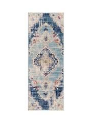 LIVABLISS Blue Floransa Vintage Traditional Boho Runner - Image 6 of 6