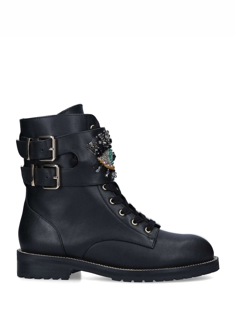 Kurt Geiger London SUTTON EYE Black Boots - Image 2 of 5