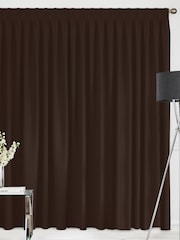 Espresso Brown Montero Velvet Made To Measure Curtains - Image 2 of 9