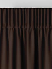Espresso Brown Montero Velvet Made To Measure Curtains - Image 6 of 9