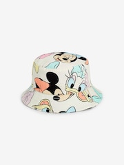 Ecru Cream Minnie Mouse Bucket Hat (3mths-13yrs) - Image 1 of 3