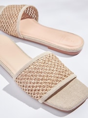Нейтральный - Льняные мюли Forever Comfort - Изображение 5 из 5