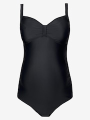 JoJo Maman Bébé Black Stripe Maternity Swimsuit - Image 4 of 4