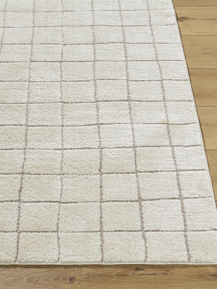LIVABLISS White Cascade Our Pnw Home Modern High Pile Runner - Image 2 of 5