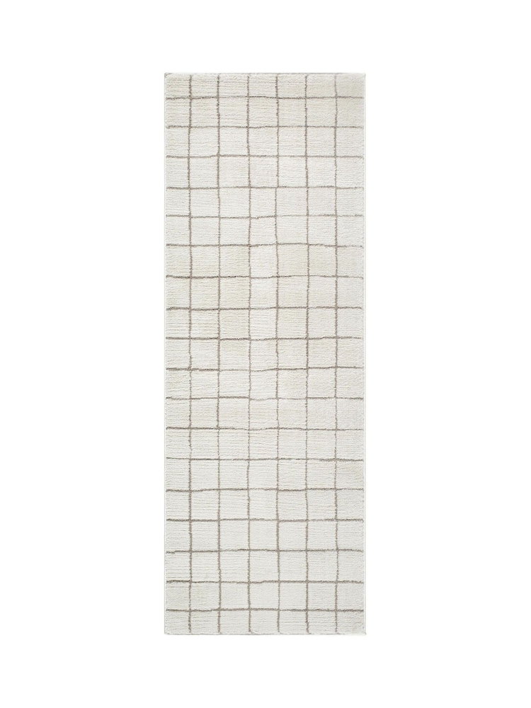LIVABLISS White Cascade Our Pnw Home Modern High Pile Runner - Image 5 of 5
