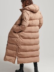 Superdry Woodsmoke Studios Super Long Duvet Puffer Coat - Image 2 of 7