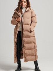 Superdry Woodsmoke Studios Super Long Duvet Puffer Coat - Image 3 of 7