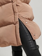 Superdry Woodsmoke Studios Super Long Duvet Puffer Coat - Image 5 of 7
