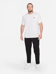 Nike Red/White Club T-Shirt - Image 7 of 10