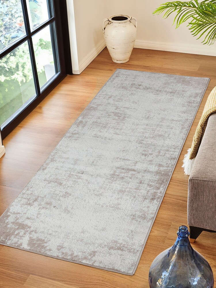 LIVABLISS Beige Floransa Abstract Modern Marble Runner - Image 1 of 6