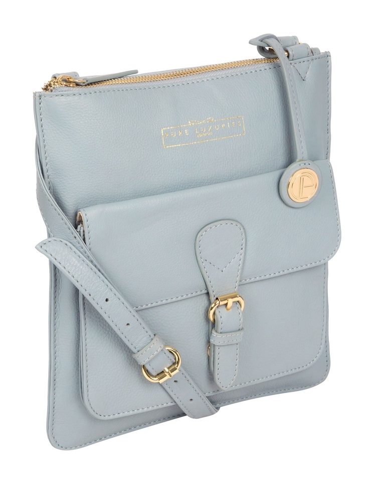 Pure Luxuries London Kenley Leather Cross-Body Bag - Image 3 of 6